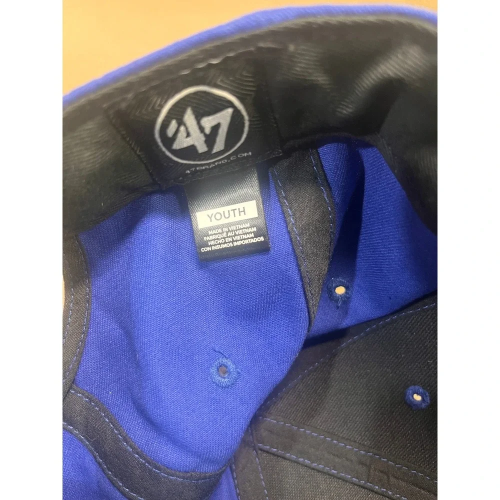 47 Brand Los Angeles Dodgers Youth Baseball Cap Royal Blue LA MLB Hat Adjustable